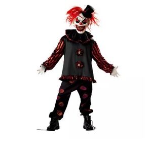 Kids Carver the Clown Halloween Costume Size Medium